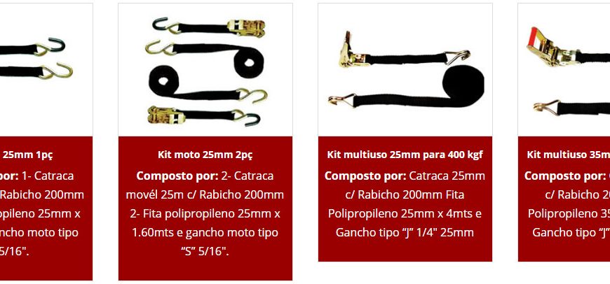 Kits de Amarração